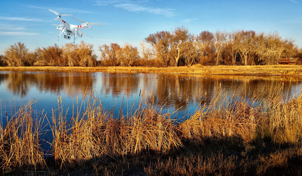 State-of-the-art technology on the rise: fishing with drones